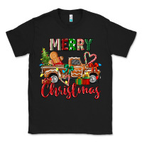 Black merry christmas gingerbread truck Classic Tee - texasbilliewilder