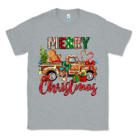 Heather Grey merry christmas gingerbread truck Classic Tee - texasbilliewilder