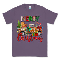 Lavender merry christmas gingerbread truck Classic Tee - texasbilliewilder