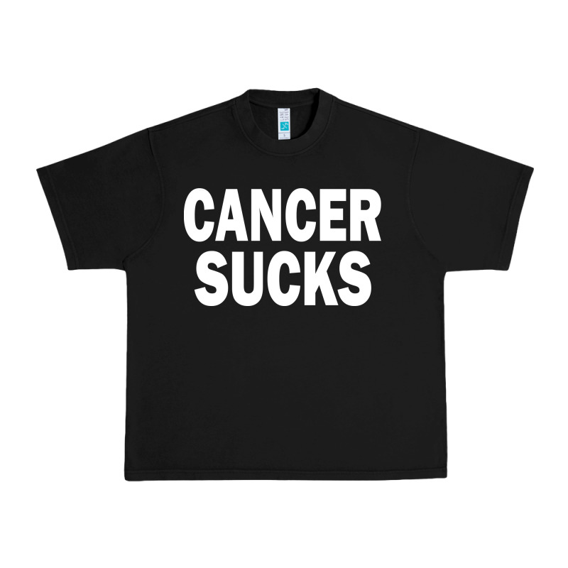 Cancer Sucks Urban Heavy Tee by PixelWave | Teevron
