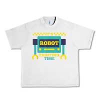 Lunar Rock it's robot fighting time funny robotics engineer battle bots Urban Heavy Tee - PixelWave