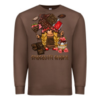 Chestnut chocolate gnome Premium Sweatshirt - BarkalooDesign