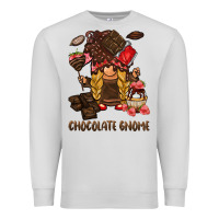 Dove Grey chocolate gnome Premium Sweatshirt - BarkalooDesign