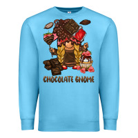 Ocean Blue chocolate gnome Premium Sweatshirt - BarkalooDesign