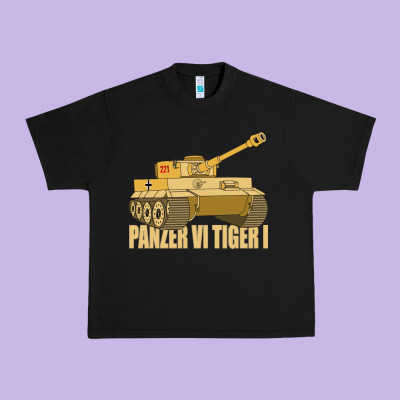 Panzer Vi Tiger I Tank Gift Ww2 German Army Tanks Urban Heavy Tee Designed By Craftify