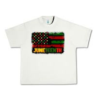 Pistachio juneteenth american flag Urban Heavy Tee - CowGirlArtShop