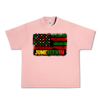 Salmon juneteenth american flag Urban Heavy Tee - CowGirlArtShop