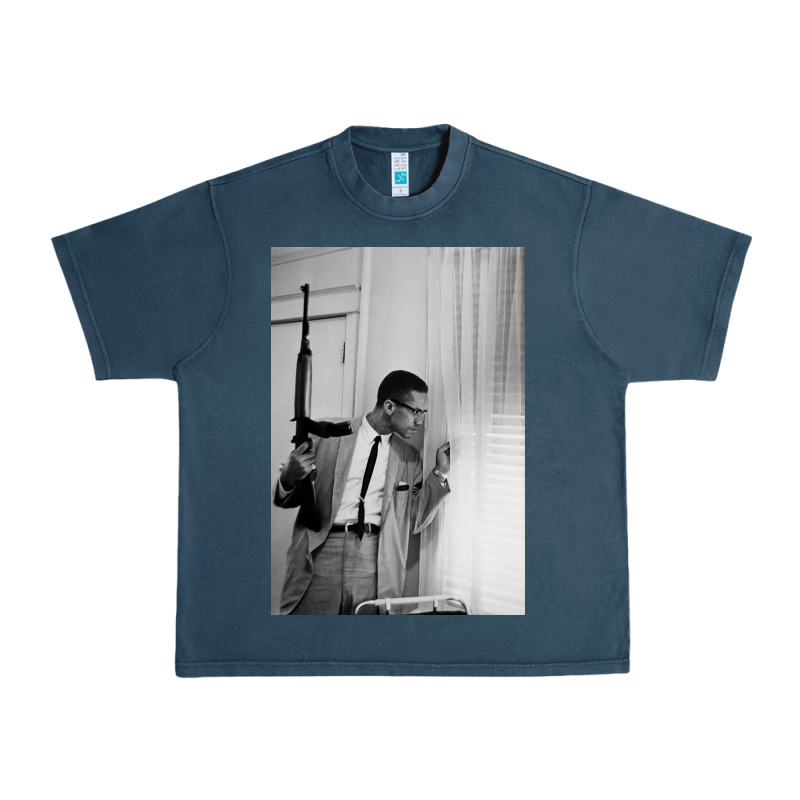 Malcolm X Urban Heavy Tee by Craftify | Teevron