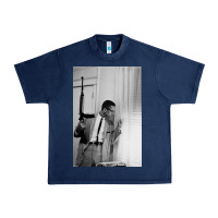 Navy malcolm x Urban Heavy Tee - Craftify