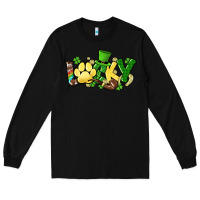 Black lucky pet  St. Patrick's Long Sleeve Tee - HowdyJamesFarm