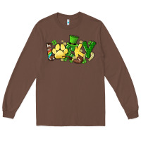 Chestnut lucky pet  St. Patrick's Long Sleeve Tee - HowdyJamesFarm