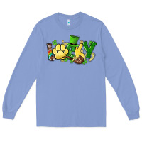 Colony Blue lucky pet  St. Patrick's Long Sleeve Tee - HowdyJamesFarm