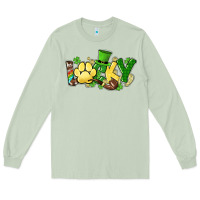 Matcha lucky pet  St. Patrick's Long Sleeve Tee - HowdyJamesFarm