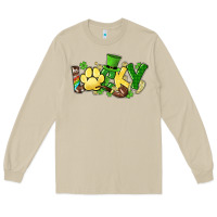 Mushroom lucky pet  St. Patrick's Long Sleeve Tee - HowdyJamesFarm