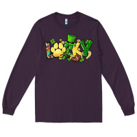 Plum lucky pet  St. Patrick's Long Sleeve Tee - HowdyJamesFarm