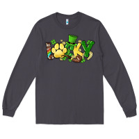 Smoke lucky pet  St. Patrick's Long Sleeve Tee - HowdyJamesFarm