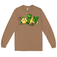 Toasted Coconut lucky pet  St. Patrick's Long Sleeve Tee - HowdyJamesFarm