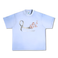 Grape Ice pretty white ribbon support lung cancer awareness t shirt Urban Heavy Tee - Craftify