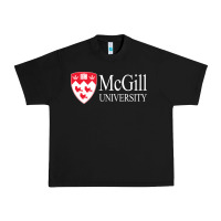 Black mcgill university Urban Heavy Tee - Craftify