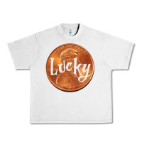 Lunar Rock Cute Good Luck Gift - Lucky Penny Urban Heavy Tee - Craftify