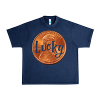 Cute Good Luck Gift - Lucky Penny Urban Heavy Tee | Teevron