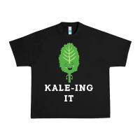 Black kaleing it kale art for vegans vegetarians Urban Heavy Tee - Craftify