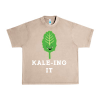 French Oak kaleing it kale art for vegans vegetarians Urban Heavy Tee - Craftify