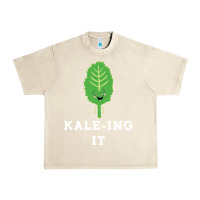 Sandshell kaleing it kale art for vegans vegetarians Urban Heavy Tee - Craftify