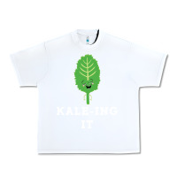 White kaleing it kale art for vegans vegetarians Urban Heavy Tee - Craftify