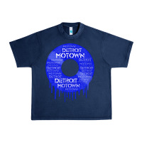 Navy detroit motown record t shirt motown record t shirt Urban Heavy Tee - Craftify