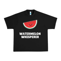 Black watermelon t  shirt watermelon whisperer t  shirt Urban Heavy Tee - Craftify