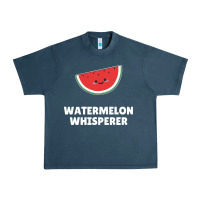 Midnight Navy watermelon t  shirt watermelon whisperer t  shirt Urban Heavy Tee - Craftify