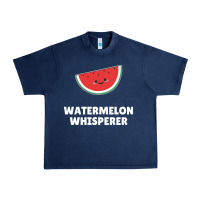 Navy watermelon t  shirt watermelon whisperer t  shirt Urban Heavy Tee - Craftify