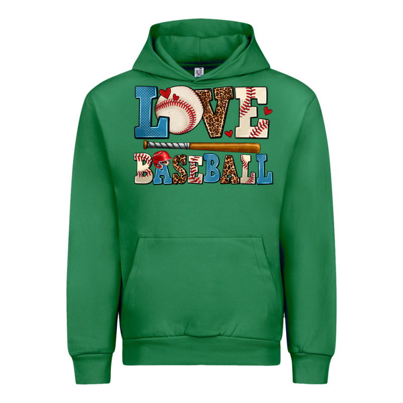Love Baseball Urban Hoodie by AdoDesignShop | Teevron
