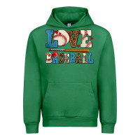 Emerald love baseball Urban Hoodie - AdoDesignShop