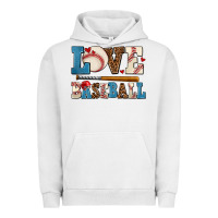 Pigment Lunar Rock love baseball Urban Hoodie - AdoDesignShop