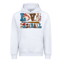 White love baseball Urban Hoodie - AdoDesignShop