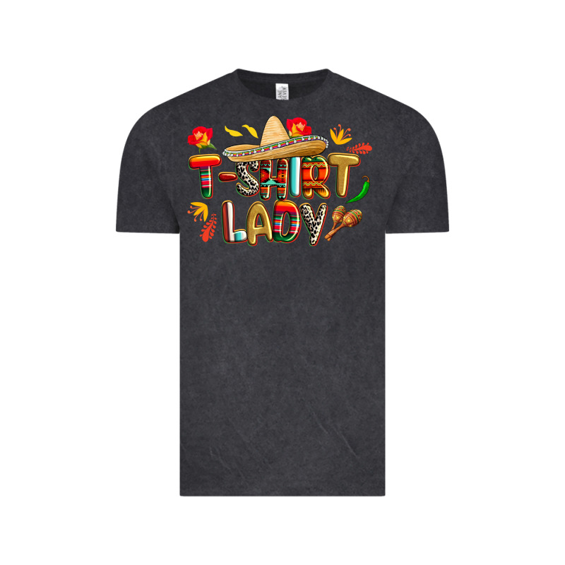 Cinco De Mayo Lady Vintage Tee by CowGirlArtShop | Teevron