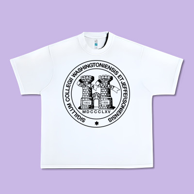 Washington & Jefferson College Urban Heavy Tee Designed By Craftify