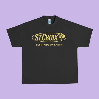 St Croix Rods Urban Heavy Tee Designed By Craftify
