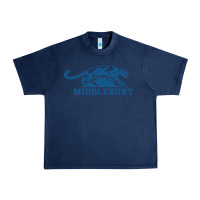 Navy middlebury panthers Urban Heavy Tee - Craftify