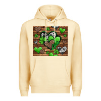 Pina Colada st patricks day hearts Premium Hoodie - Jasminsmagicworld