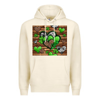 Tofu st patricks day hearts Premium Hoodie - Jasminsmagicworld