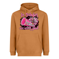 Meerkat in october we wear pink cheer Heavyweight Hoodie - BarkalooDesign