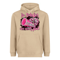 Mushroom in october we wear pink cheer Heavyweight Hoodie - BarkalooDesign