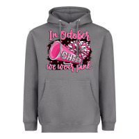 Storm in october we wear pink cheer Heavyweight Hoodie - BarkalooDesign