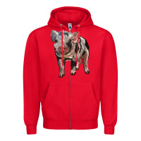Red Baby Spotted Pig Zipper Hoodie - LillyAllenDesigns