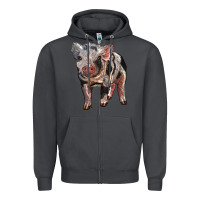 Smoke Baby Spotted Pig Zipper Hoodie - LillyAllenDesigns