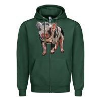 Sports Green Baby Spotted Pig Zipper Hoodie - LillyAllenDesigns