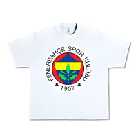 White fenerbahçe pullover Urban Heavy Tee - Craftify